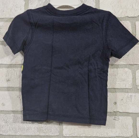 Gymboree Boys Dino Day Camp Magic Eye Dinosaur Short Sleeve Tee- Size 6-12 M - Picture 2 of 4